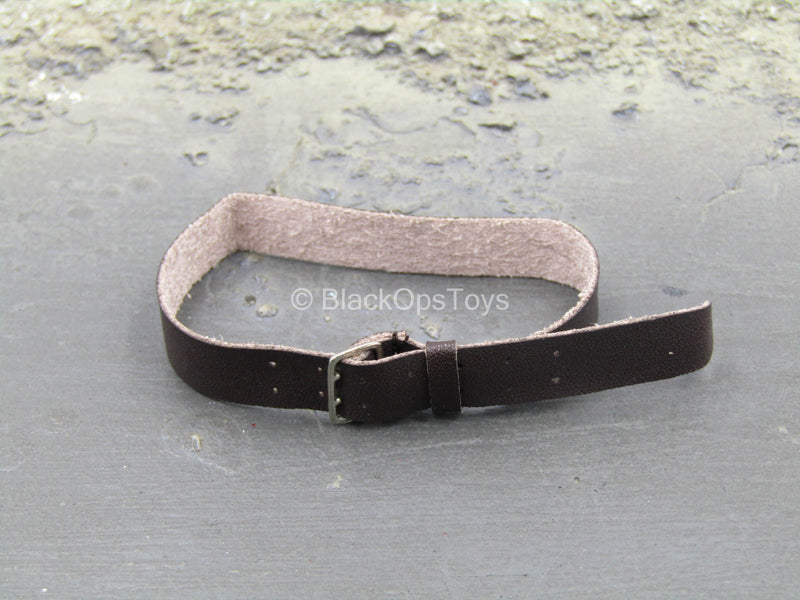 Load image into Gallery viewer, People&#39;s Volunteer Army - Brown Leather Like Belt
