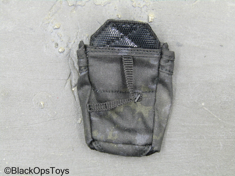 Load image into Gallery viewer, Private Military Contractor - Black Multicam Hook &amp; Loop Dump Pouch
