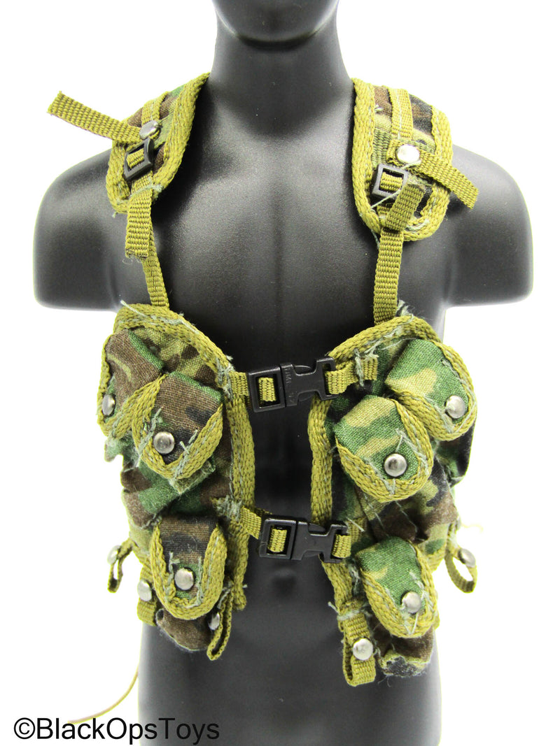 Load image into Gallery viewer, 101st Airborne - Saw Gunner - Woodland Camo Combat Vest
