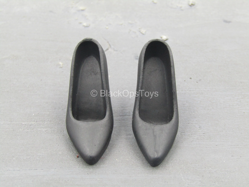 Female Business Wear - Black High Heel Shoes