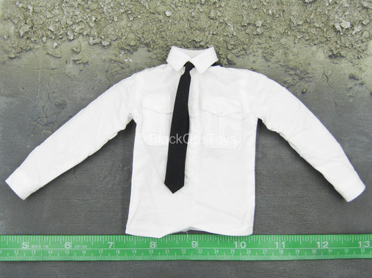 WWII German Heinrich Himmler - White Shirt w/Black Tie