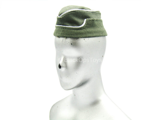 WWII - Afrika Female Officer - Green Garrison Cap