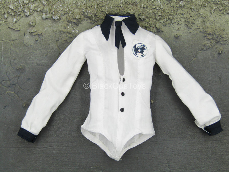 Load image into Gallery viewer, Serene Hound Rine - White Female School Uniform Shirt
