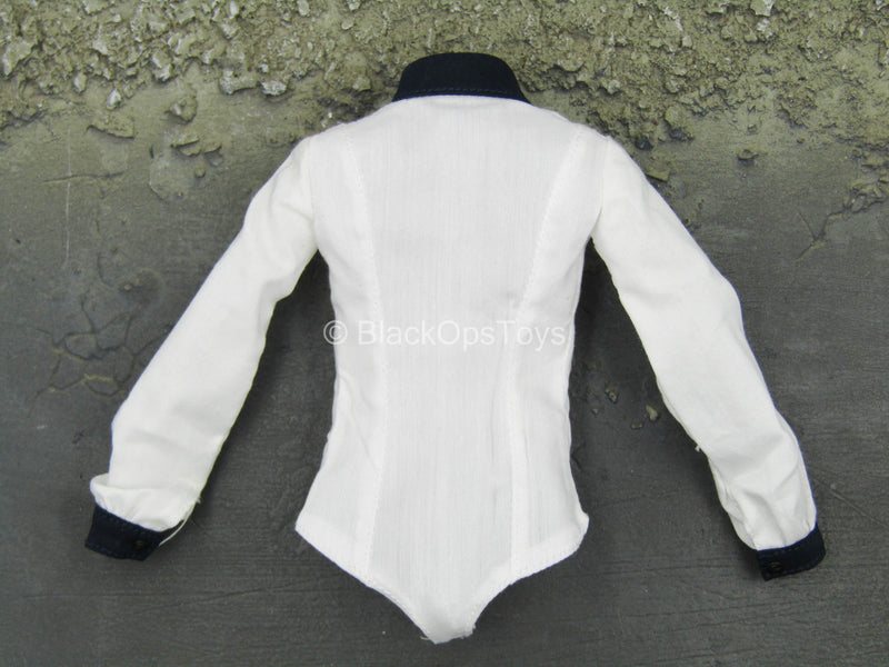 Load image into Gallery viewer, Serene Hound Rine - White Female School Uniform Shirt
