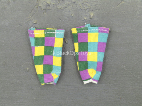 Fat Joker - Checkered-Patterned Socks