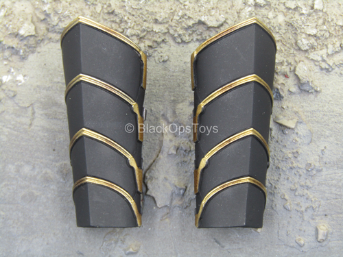 Endgame - Hawkeye - Black & Gold Like Wrist Gauntlets