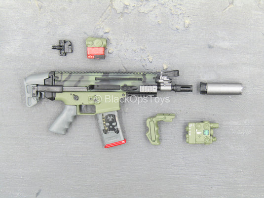 M82A1 .50-cal Anti-Material Sniper Rifle (Dark Yellow), 1:6 Scale Dragon  Models Weapons Set