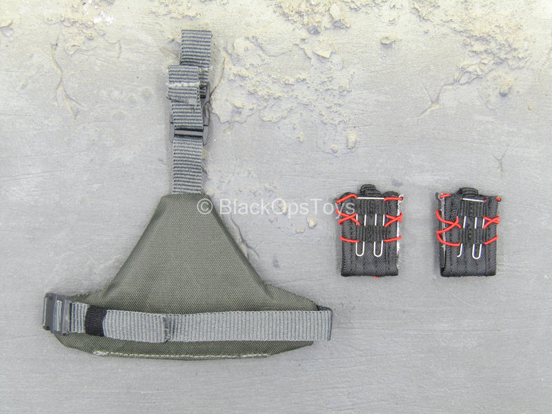 Load image into Gallery viewer, ZERT - Sniper Team - Wolf Grey Drop Leg Platform w/Mag Holsters
