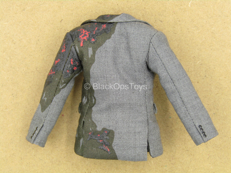 Load image into Gallery viewer, 1/12 - Harvey Dent - Grey Jacket w/Explosion Damage
