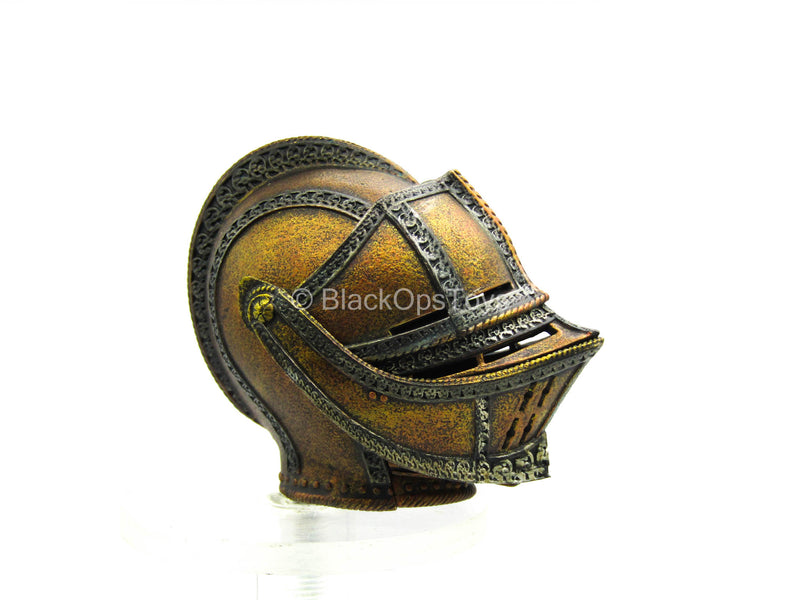 Load image into Gallery viewer, Saintless Knight Gold Ver - Gold Like Female Knight Helmet
