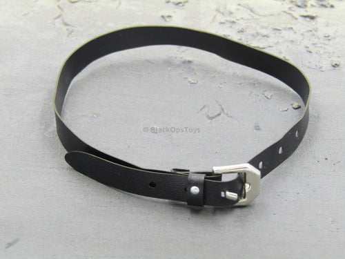 The Fat Man - Large Black Leather-Like Belt