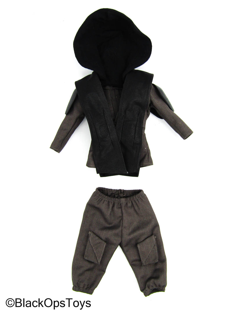 Load image into Gallery viewer, Star Wars Darth Maul - Sith Grey &amp; Black Hooded Robe &amp; Short Pants
