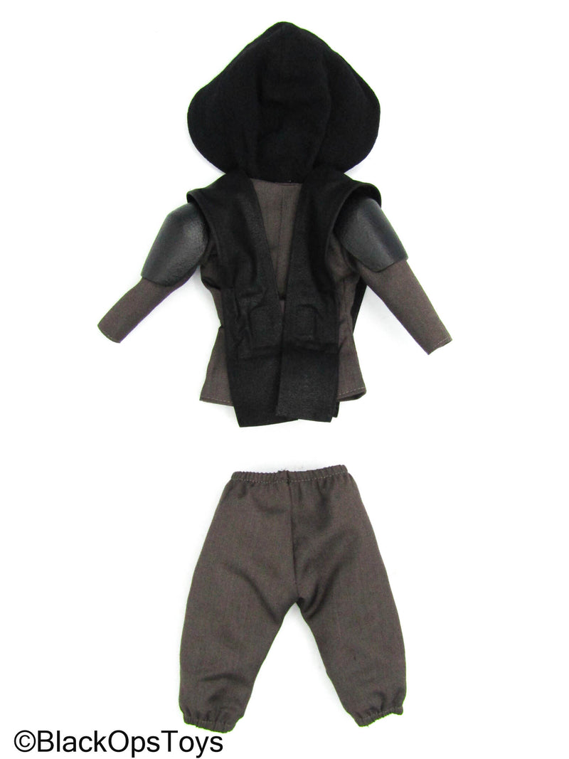 Load image into Gallery viewer, Star Wars Darth Maul - Sith Grey &amp; Black Hooded Robe &amp; Short Pants
