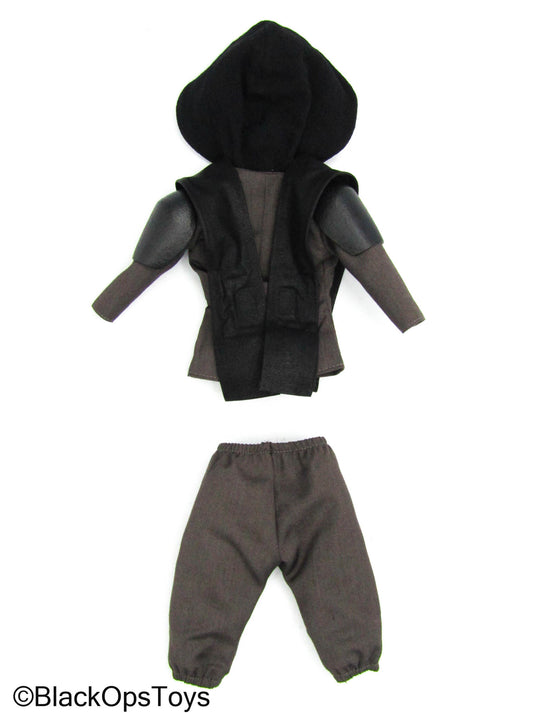 Star Wars Darth Maul - Sith Grey & Black Hooded Robe & Short Pants