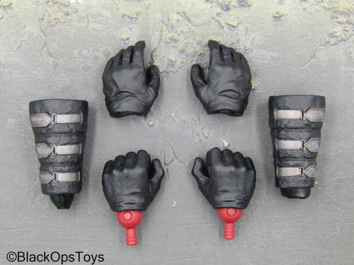 Star Wars Darth Maul - Black Gloved Hand Set w/Gauntlets