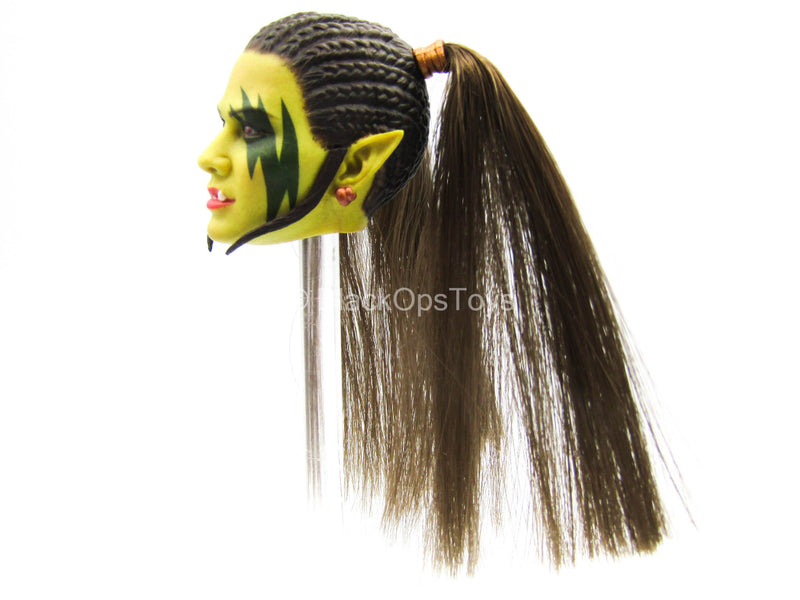 Load image into Gallery viewer, WoW - Orc Female Assassin - Female Orc Head Sculpt
