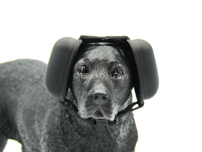 Load image into Gallery viewer, U.S Navy Seal - Black Doggles w/K9 Ear Muffs
