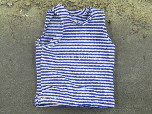 Russian Sniper - Blue & White Striped Shirt