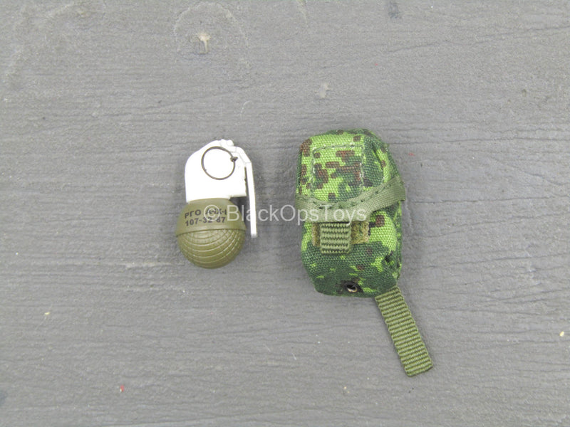 Load image into Gallery viewer, Russian Naval Infantry SE - Frag Grenade w/EMR Camo Pouch
