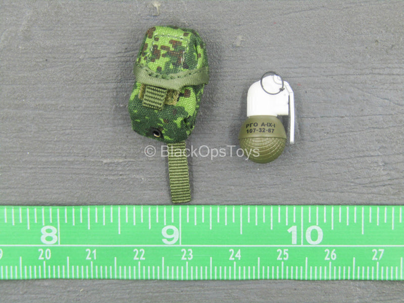 Load image into Gallery viewer, Russian Naval Infantry SE - Frag Grenade w/EMR Camo Pouch
