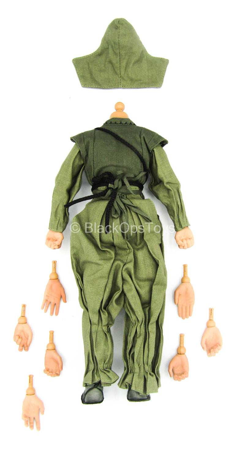 Load image into Gallery viewer, GI JOE - Cobra Ninja Viper - Male Base Body w/Ninja Uniform Set
