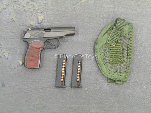 Russian Naval Infantry SE - Makarov Pistol w/Green MOLLE Holster