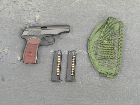 Russian Naval Infantry SE - Makarov Pistol w/Green MOLLE Holster