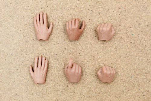 1/12 - Crazy Figure Shared - Hand Set (x6)