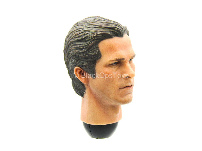 Load image into Gallery viewer, Male Head Sculpt w/Christian Bale Likeness
