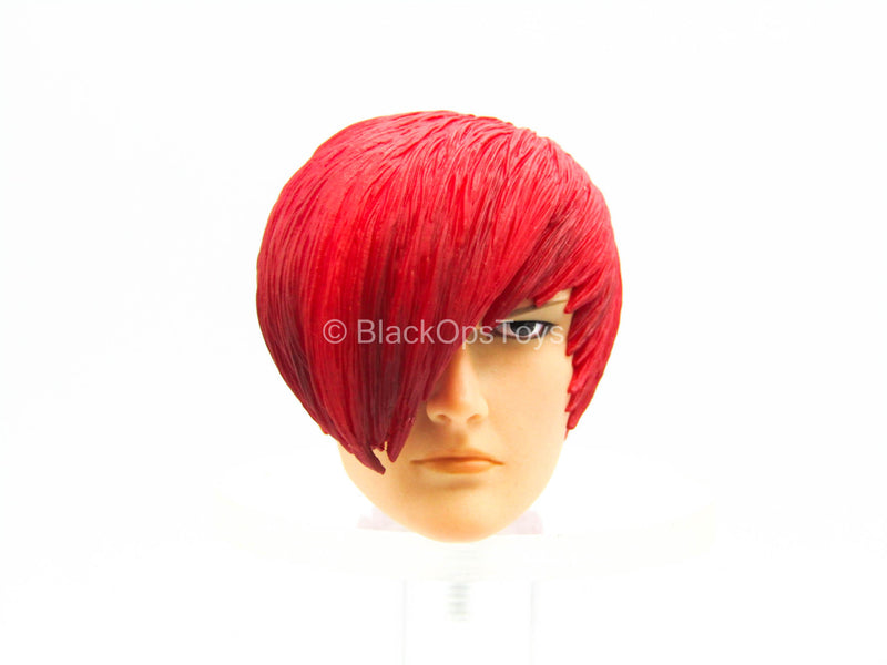 Load image into Gallery viewer, Iori Yagami - Male Head Sculpt w/Red Hair
