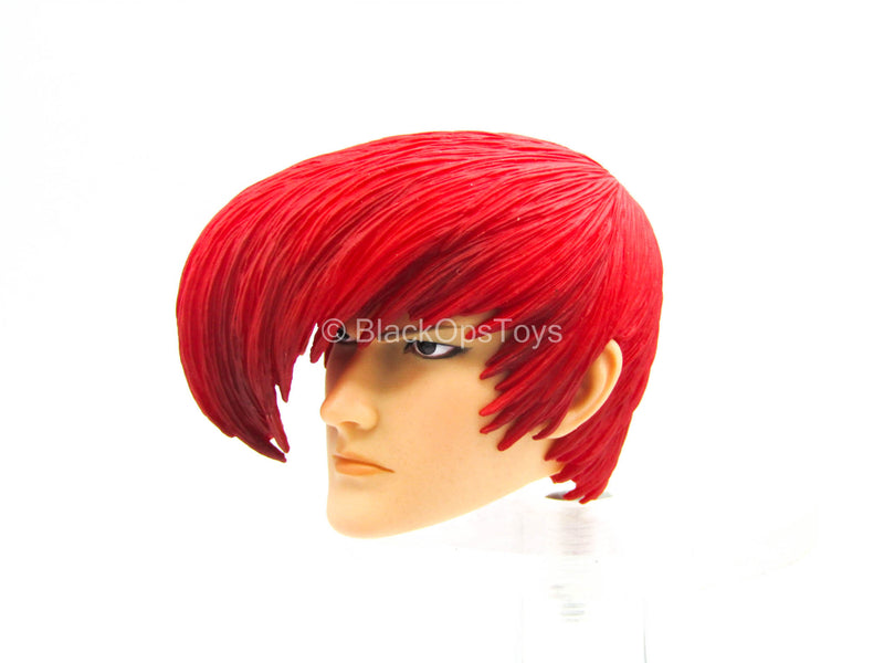 Load image into Gallery viewer, Iori Yagami - Male Head Sculpt w/Red Hair
