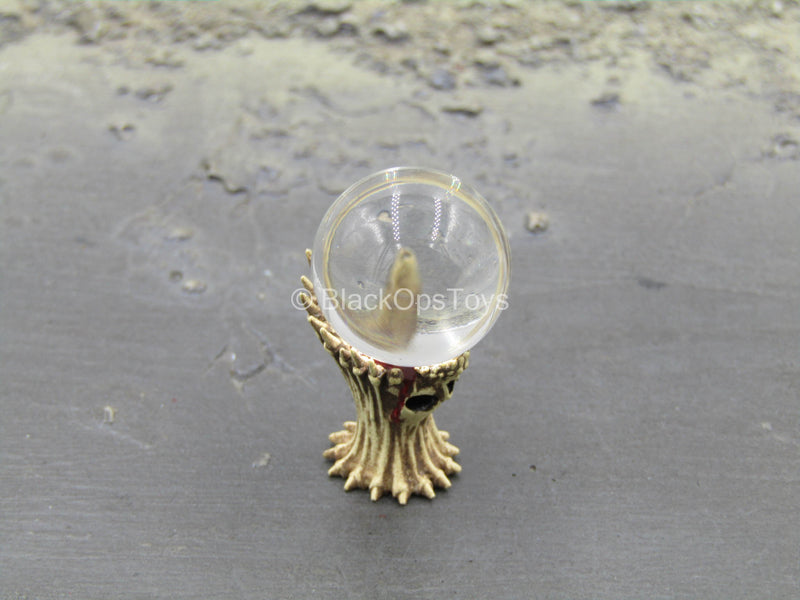 Load image into Gallery viewer, White Shaman - Bone Cup w/Clear Orb
