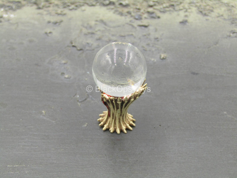 Load image into Gallery viewer, White Shaman - Bone Cup w/Clear Orb
