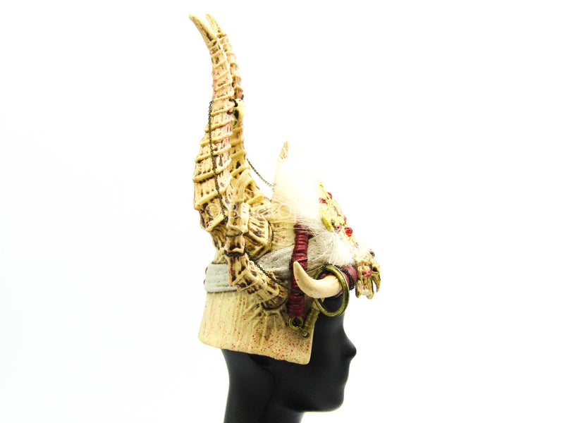 Load image into Gallery viewer, Black Shaman - Female Horned Helmet
