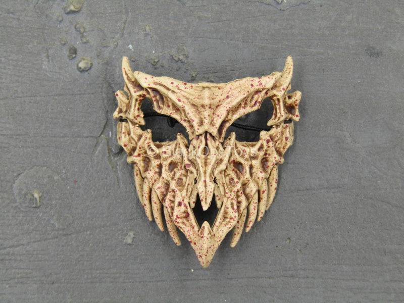 Load image into Gallery viewer, Black Shaman - Female Bone Mask
