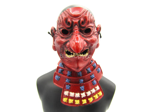 Kulamayama Soujoubou Daitengu - Red Metal Monster Mask