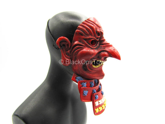 Kulamayama Soujoubou Daitengu - Red Metal Monster Mask