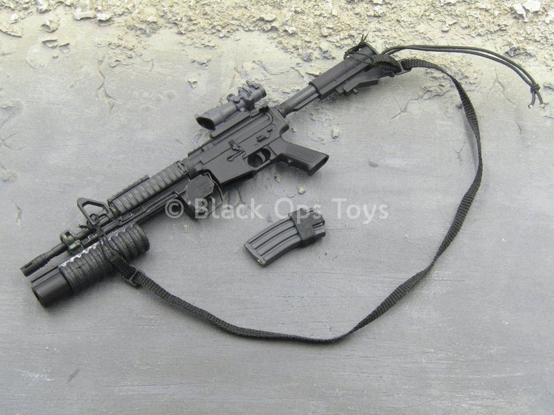Load image into Gallery viewer, Navy HALO Jumper - M4 Rifle w/Sling
