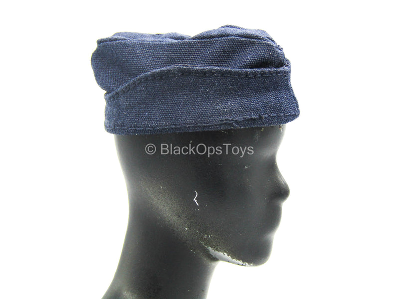 Load image into Gallery viewer, WWII - German U Boat Stabsober - Blue Military Cap
