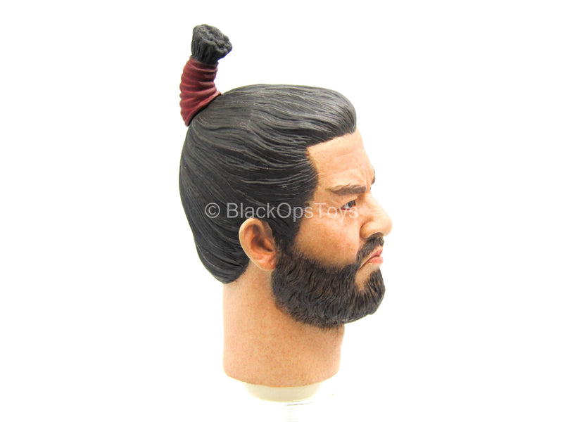 Load image into Gallery viewer, Honda Tadakatsu Standard - Male Head Sculpt w/Man Bun
