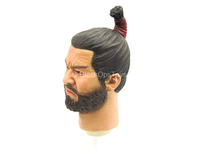 Load image into Gallery viewer, Honda Tadakatsu Standard - Male Head Sculpt w/Man Bun
