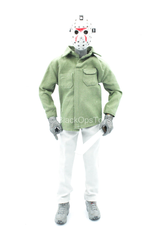 Custom Friday the 13th Jason Voorhees Uniform Set w/Machete