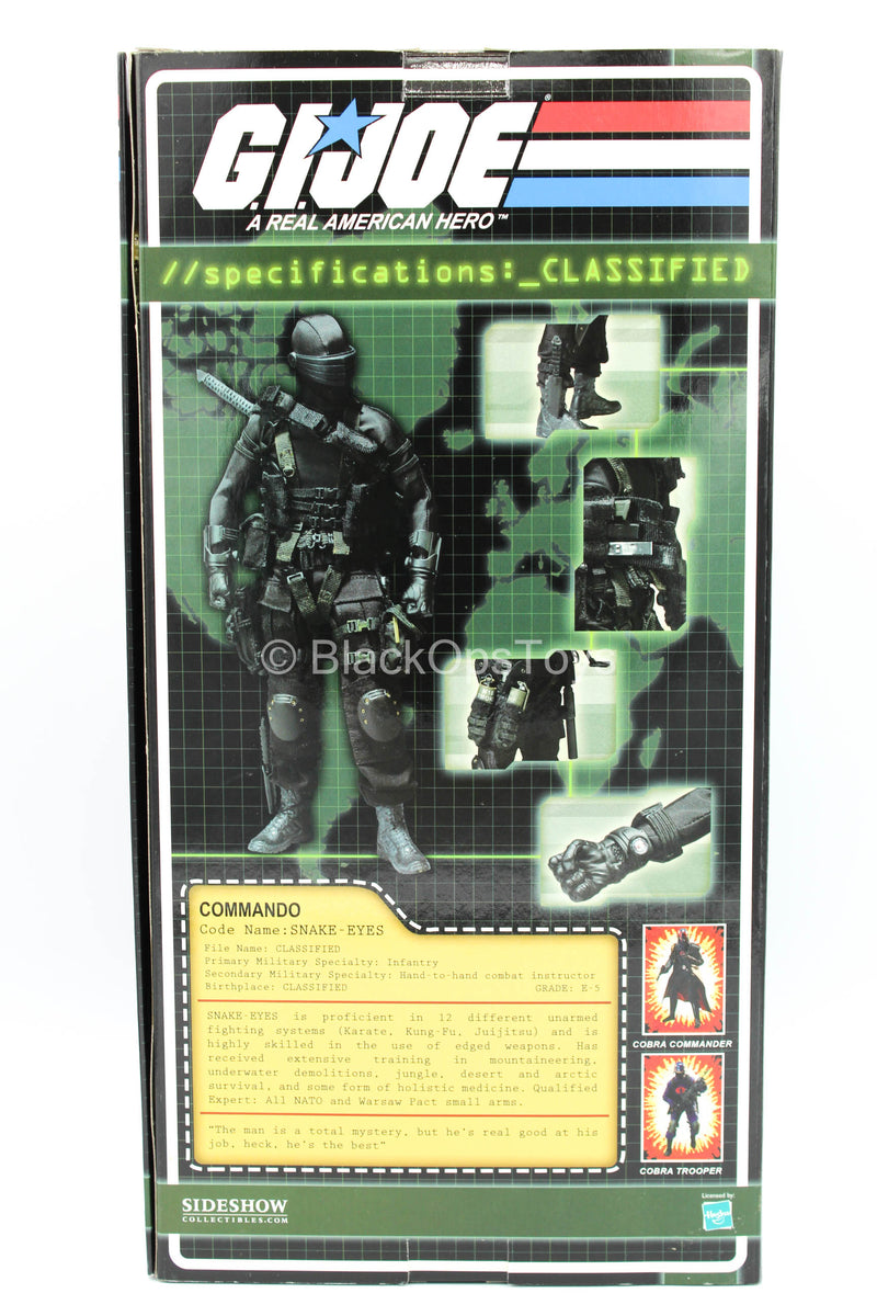 Load image into Gallery viewer, GI Joe - Commando Snake Eyes - MINT IN BOX
