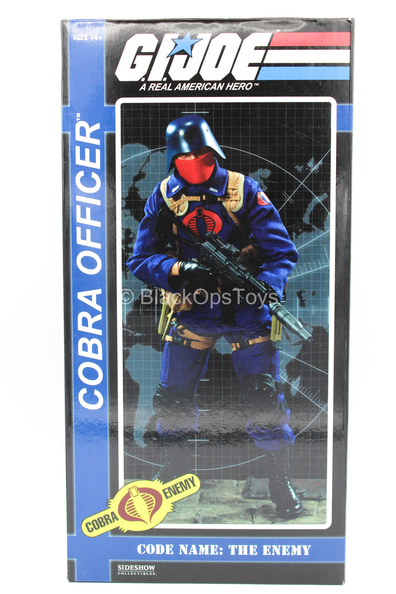 Load image into Gallery viewer, GI Joe - Cobra Officer Blue - MINT IN BOX
