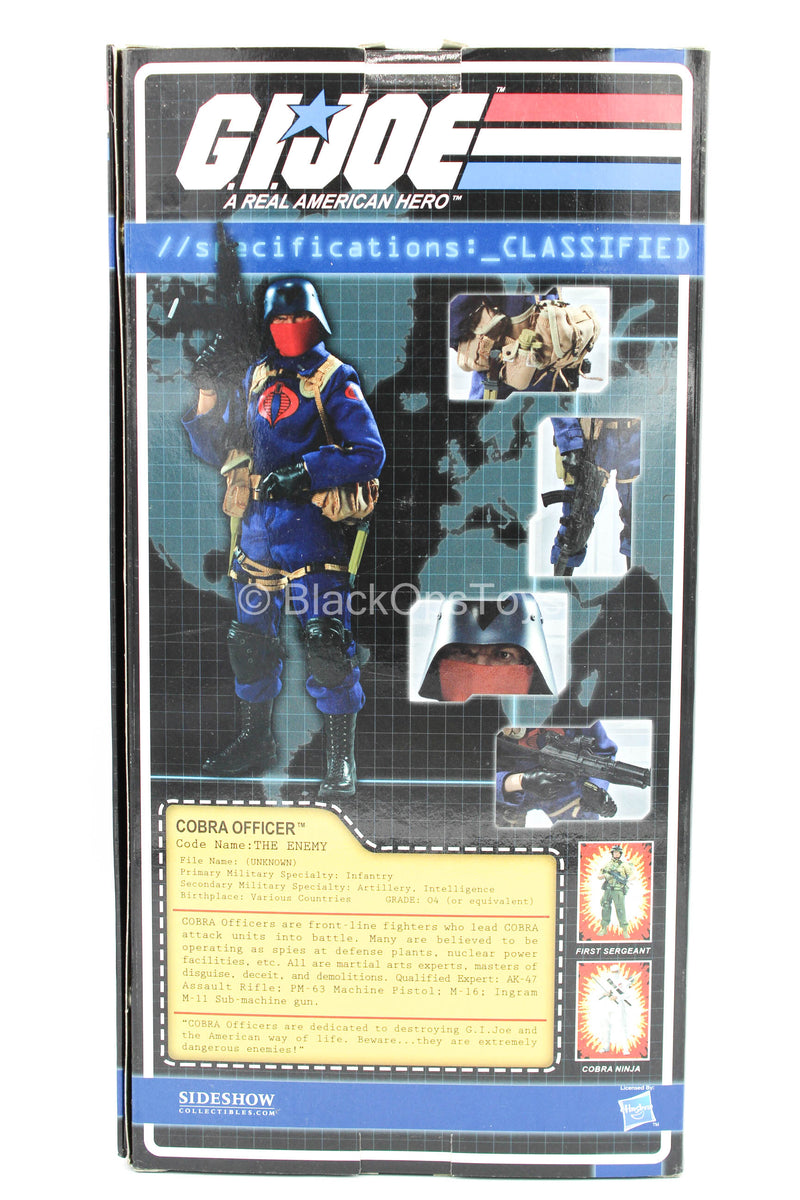 Load image into Gallery viewer, GI Joe - Cobra Officer Blue - MINT IN BOX
