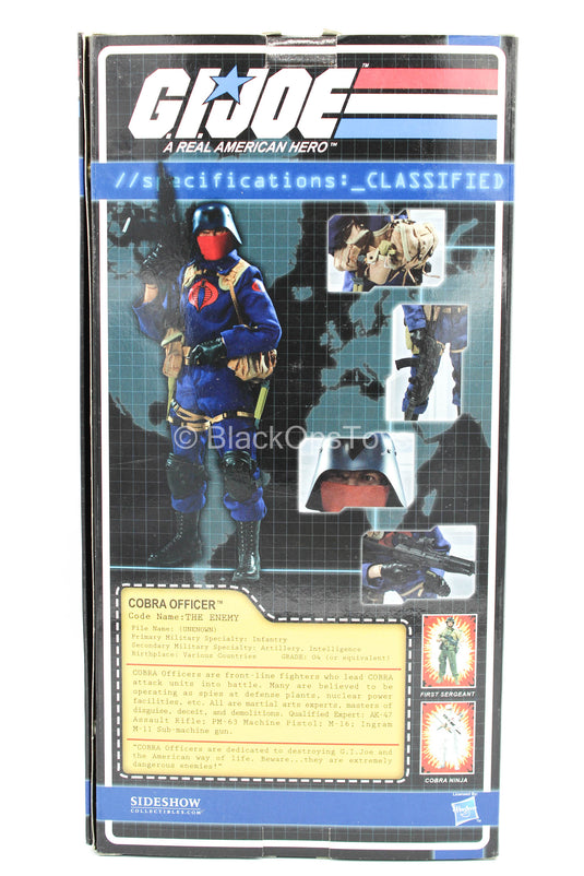 GI Joe - Cobra Officer Blue - MINT IN BOX