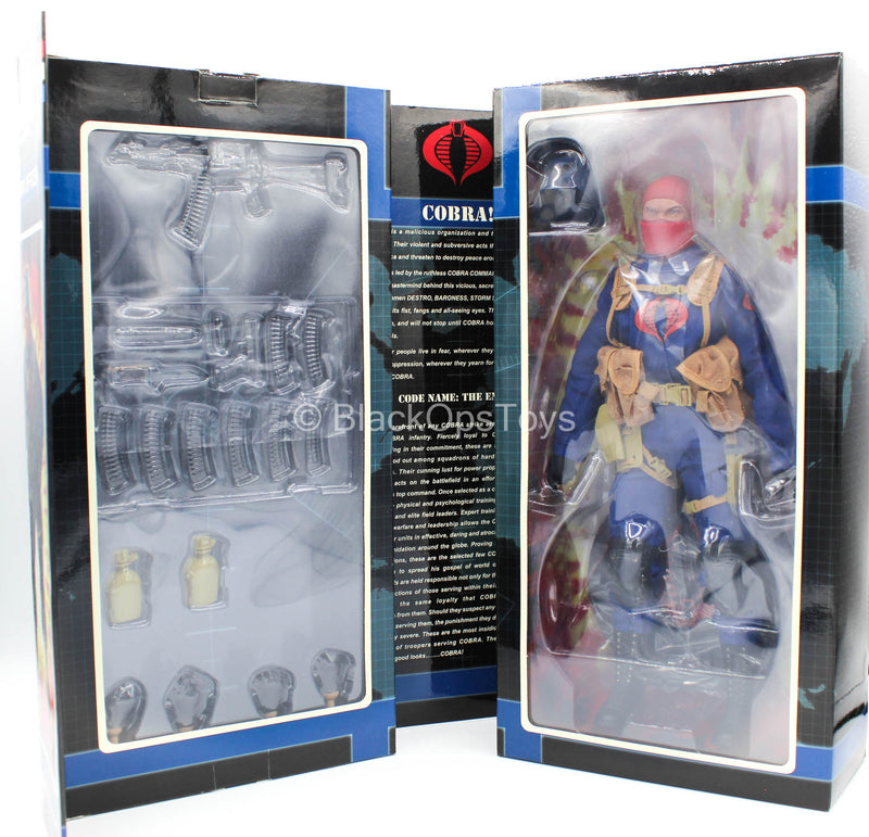 Load image into Gallery viewer, GI Joe - Cobra Officer Blue - MINT IN BOX
