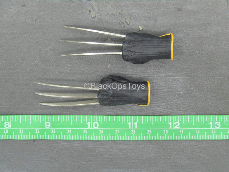 Load image into Gallery viewer, X-Men Last Stand - Wolverine - Male Gloved Hand Set w/Metal Claws
