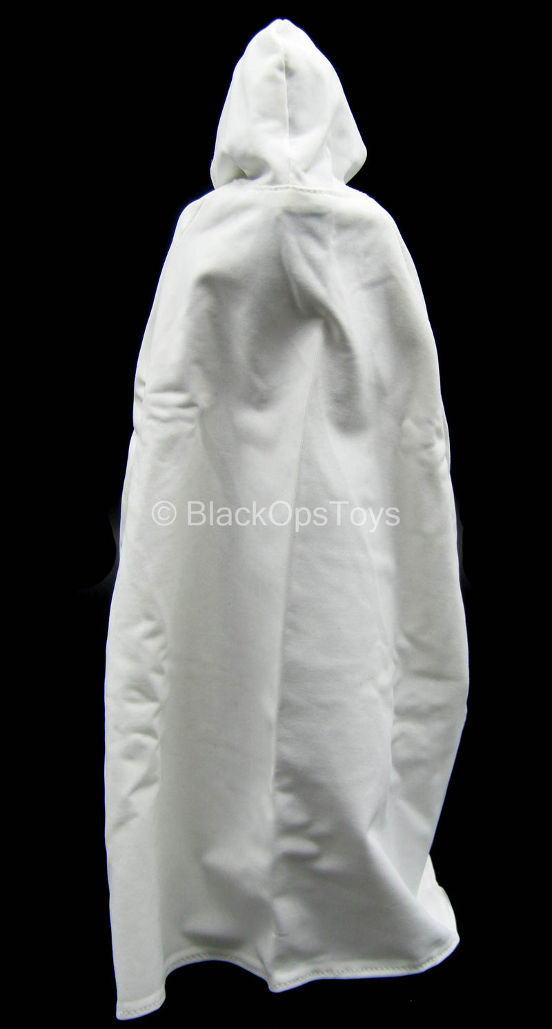 Load image into Gallery viewer, Ghost - White Hooded Cape
