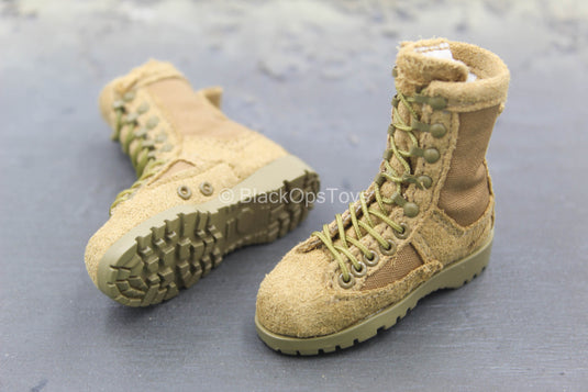 FCS Testing Team - Tan Combat Boots (Foot Type)